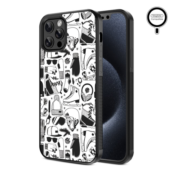 MyBat Design Lab Series MagSafe Case for Apple iPhone 12 / 12 Pro (6.1) - Hit the Slopes - MIP12PCSLESMSM325-2.jpg