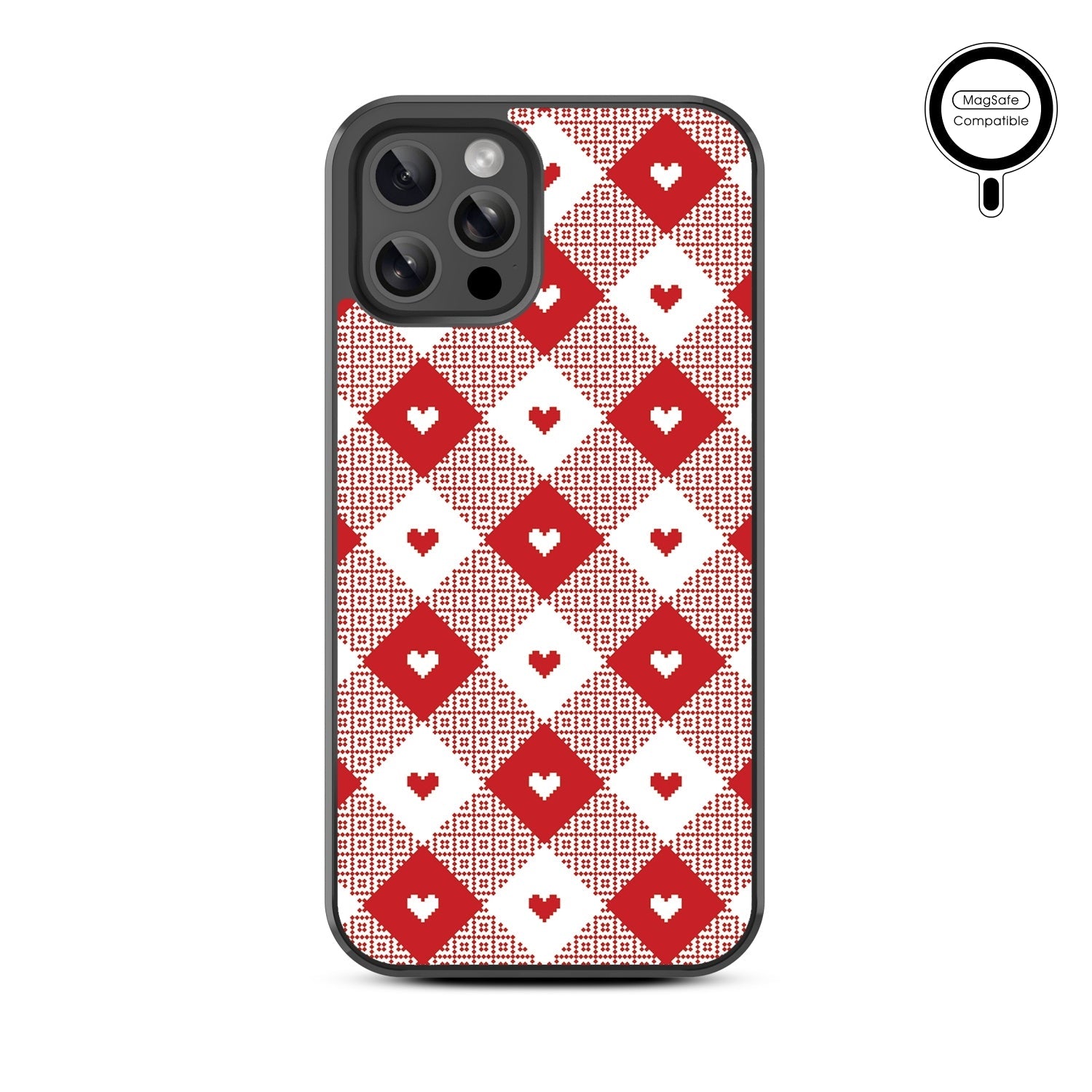 MyBat Design Lab Series MagSafe Case for Apple iPhone 12 / 12 Pro (6.1) - Knit With Love
