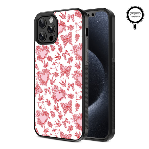 MyBat Design Lab Series MagSafe Case for Apple iPhone 12 / 12 Pro (6.1) - Sending Love - MIP12PCSLESMSM332-2.jpg