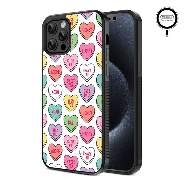 MyBat Design Lab Series MagSafe Case for Apple iPhone 12 / 12 Pro (6.1) - Sweet Hearts - MIP12PCSLESMSM337-2.jpg