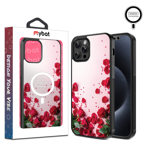 MyBat Design Lab Series MagSafe Case for Apple iPhone 12 / 12 Pro (6.1) - Rose Petals - MIP12PCSLESMSM342-1.jpg