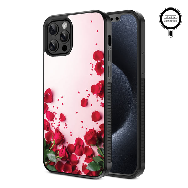 MyBat Design Lab Series MagSafe Case for Apple iPhone 12 / 12 Pro (6.1) - Rose Petals - MIP12PCSLESMSM342-2.jpg