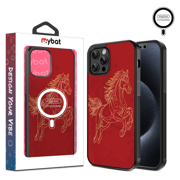 MyBat Design Lab Series MagSafe Case for Apple iPhone 12 / 12 Pro - Fire Horse - MIP12PCSLESMSM460-1.jpg