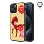 MyBat Design Lab Series MagSafe Case for Apple iPhone 12 / 12 Pro - Peony Pedigree - MIP12PCSLESMSM464-2.jpg