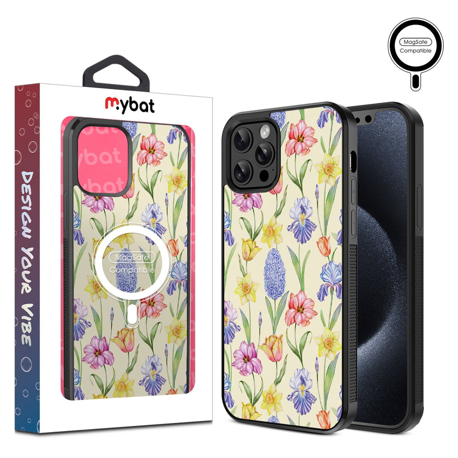 MyBat Design Lab Series MagSafe Case for Apple iPhone 12 / 12 Pro - Spring Has Sprung