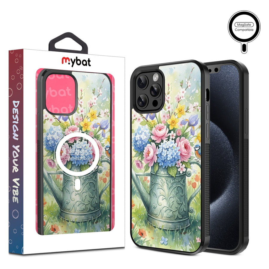 MyBat Design Lab Series MagSafe Case for Apple iPhone 12 / 12 Pro - Backyard Bouquet
