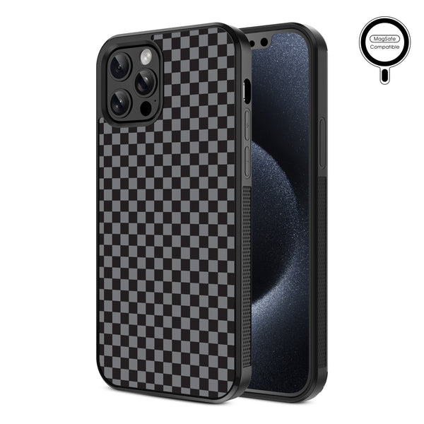 MyBat Design Lab Series MagSafe Case for Apple iPhone 12 / 12 Pro - Tuxedo Check - MIP12PCSLESMSM477-2.jpg