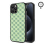 MyBat Design Lab Series MagSafe Case for Apple iPhone 12 / 12 Pro - Matcha Check - MIP12PCSLESMSM482-2.jpg
