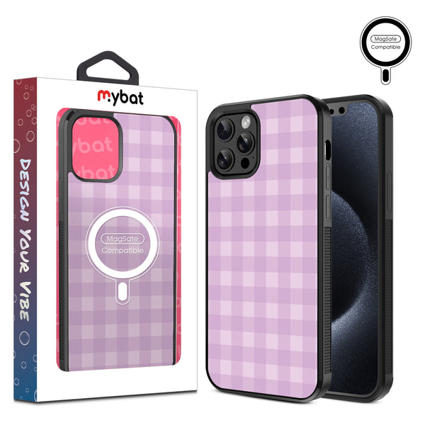 MyBat Design Lab Series MagSafe Case for Apple iPhone 12 / 12 Pro - Purple Plaid - MIP12PCSLESMSM483-1.jpg