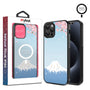 MyBat Design Lab Series MagSafe Case for Apple iPhone 12 / 12 Pro - Fuji Blossoms
