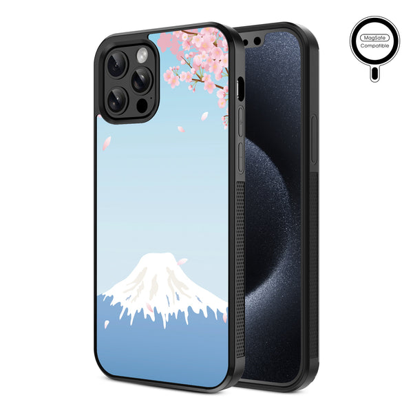 MyBat Design Lab Series MagSafe Case for Apple iPhone 12 / 12 Pro - Fuji Blossoms - MIP12PCSLESMSM492-2.jpg