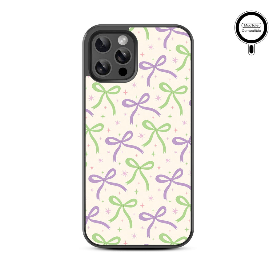 MyBat Design Lab Series MagSafe Case for Apple iPhone 12 / 12 Pro - Blooming Bows