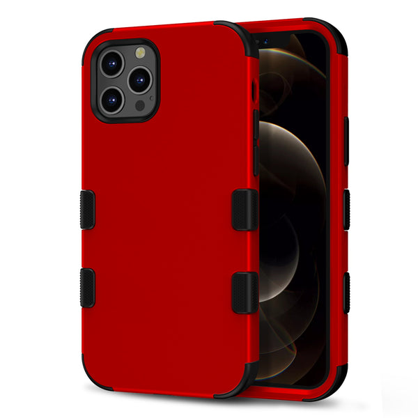 MyBat TUFF Series Case for Apple iPhone 12 Pro Max - Red - MIP12PMCSE1TS006-2.jpg