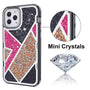 MyBat TUFF Kleer Hybrid Case for Apple iPhone 12 Pro Max - Electroplated Black / Transparent Clear Mini Crystals & Glitter - MIP12PMCSE4TD221-4.jpg