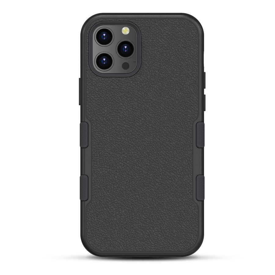 MyBat TUFF Subs Series Case for Apple iPhone 12 Pro Max - Natural Black / Black - MIP12PMCSF3TS001-3.jpg