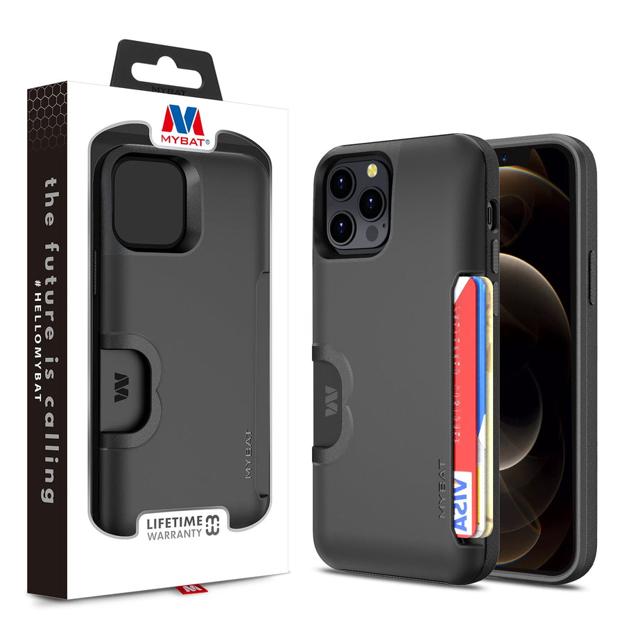 MyBat Slide Series Case for Apple iPhone 12 Pro Max - Black