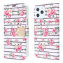 MyBat MyJacket Wallet Diamond Series for Apple iPhone 12 Pro Max - Pink Fresh Roses - MIP12PMPCMJD105-6.jpg
