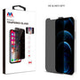 MyBat Privacy Tempered Glass Screen Protector (2.5D) for Apple iPhone 12 Pro Max - Clear