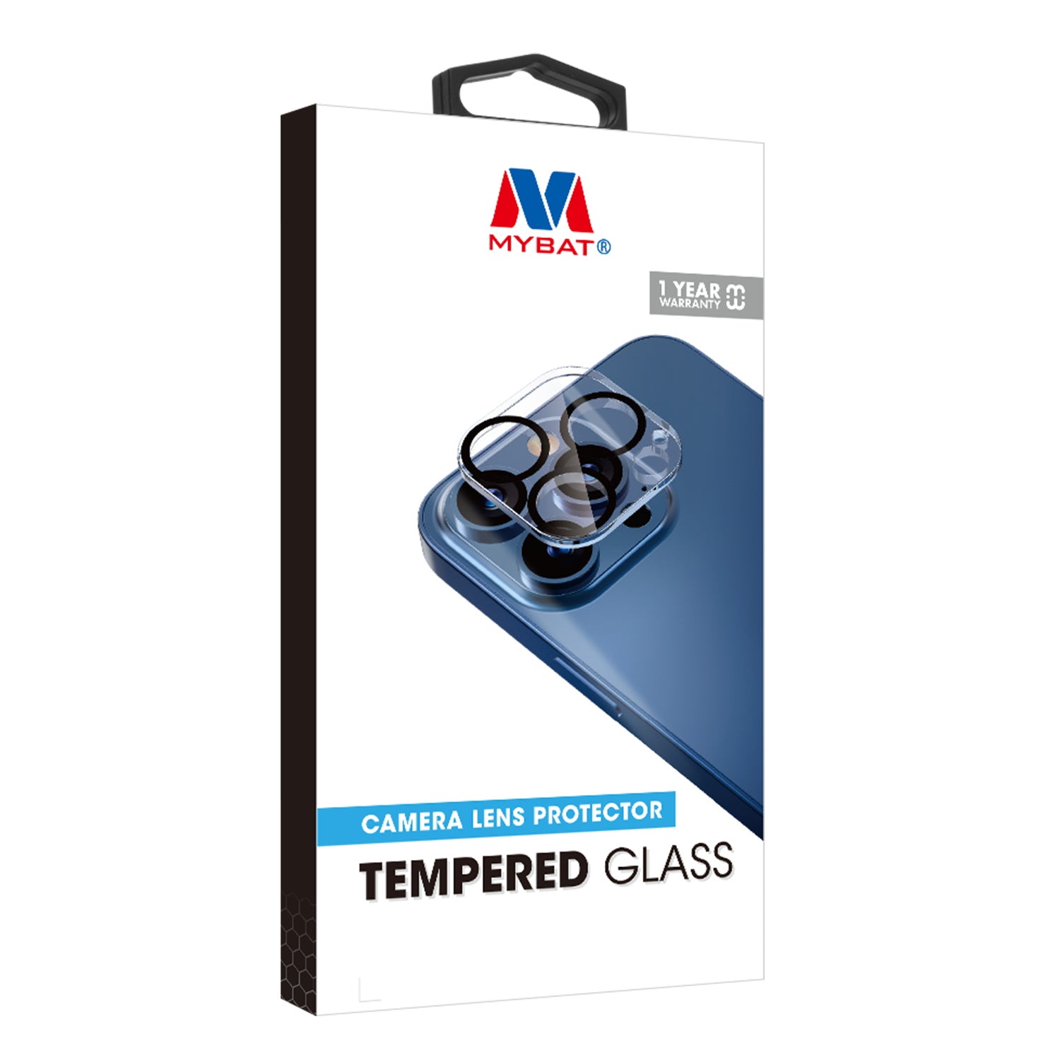 MyBat Tempered Glass Lens Protector (2.5D) for Apple iPhone 12 mini - Clear