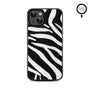 MyBat Design Lab Series MagSafe Case for Apple iPhone 17e / 16e / 14 / 13 - Zebra Print