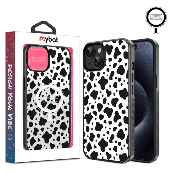 MyBat Design Lab Series MagSafe Case for Apple iPhone 17e / 16e / 14 / 13 - Original Cow Print - MIP13CSLESMSM014-1.jpg