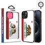 MyBat Design Lab Series MagSafe Case for Apple iPhone 17e / 16e / 14 / 13 - California State Flag