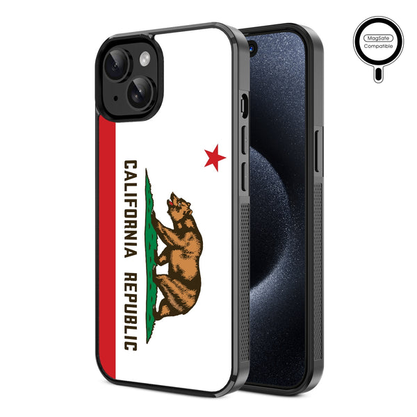 MyBat Design Lab Series MagSafe Case for Apple iPhone 17e / 16e / 14 / 13 - California State Flag - MIP13CSLESMSM027-2.jpg