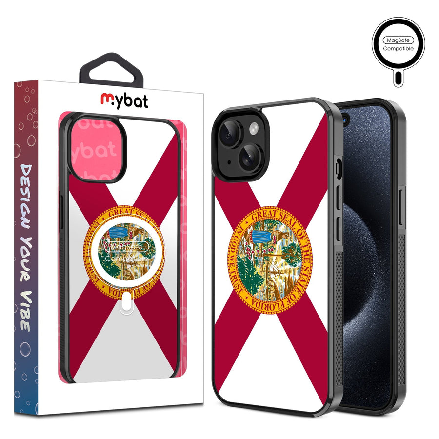 MyBat Design Lab Series MagSafe Case for Apple iPhone 17e / 16e / 14 / 13 - Florida State Flag