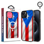 MyBat Design Lab Series MagSafe Case for Apple iPhone 17e / 16e / 14 / 13 - Puerto Rican Flag