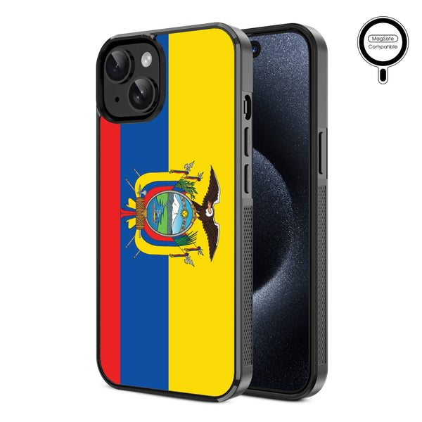 MyBat Design Lab Series MagSafe Case for Apple iPhone 17e / 16e / 14 / 13 - Ecuadorean Flag - MIP13CSLESMSM030-2.jpg