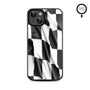MyBat Design Lab Series MagSafe Case for Apple iPhone 17e / 16e / 14 / 13 - Racing Flag - MIP13CSLESMSM040-3.jpg