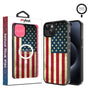 MyBat Design Lab Series MagSafe Case for Apple iPhone 17e / 16e / 14 / 13 - American Flag