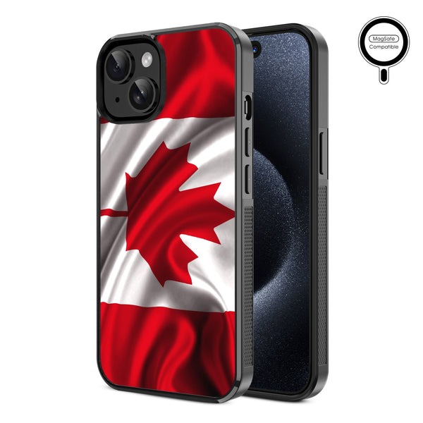 MyBat Design Lab Series MagSafe Case for Apple iPhone 17e / 16e / 14 / 13 - Canadian Flag - MIP13CSLESMSM044-2.jpg