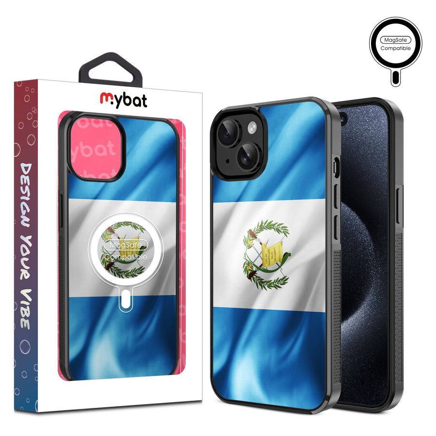 MyBat Design Lab Series MagSafe Case for Apple iPhone 17e / 16e / 14 / 13 - Guatemalan Flag