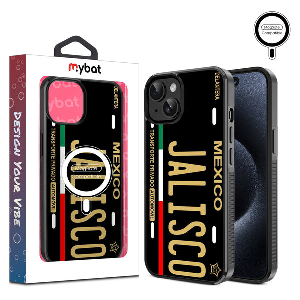 MyBat Design Lab Series MagSafe Case for Apple iPhone 17e / 16e / 14 / 13 - Jalisco Black - MIP13CSLESMSM068-1.jpg