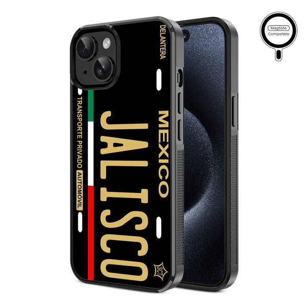 MyBat Design Lab Series MagSafe Case for Apple iPhone 17e / 16e / 14 / 13 - Jalisco Black - MIP13CSLESMSM068-2.jpg