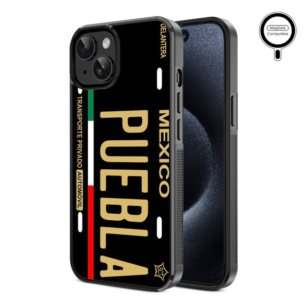 MyBat Design Lab Series MagSafe Case for Apple iPhone 17e / 16e / 14 / 13 - Puebla Black - MIP13CSLESMSM077-2.jpg