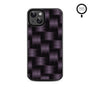 MyBat Design Lab Series MagSafe Case for Apple iPhone 17e / 16e / 14 / 13 - Woven Carbon Fiber