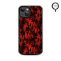 MyBat Design Lab Series MagSafe Case for Apple iPhone 17e / 16e / 14 / 13 - Red Digital Camouflage