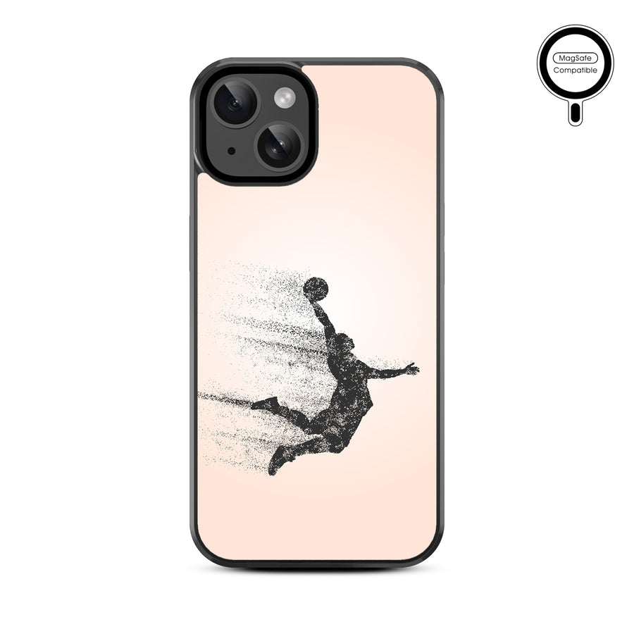 MyBat Design Lab Series MagSafe Case for Apple iPhone 17e / 16e / 14 / 13 - Slam Dunk - MIP13CSLESMSM091-3.jpg