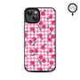 MyBat Design Lab Series MagSafe Case for Apple iPhone 17e / 16e / 14 / 13 - Pink Cherries