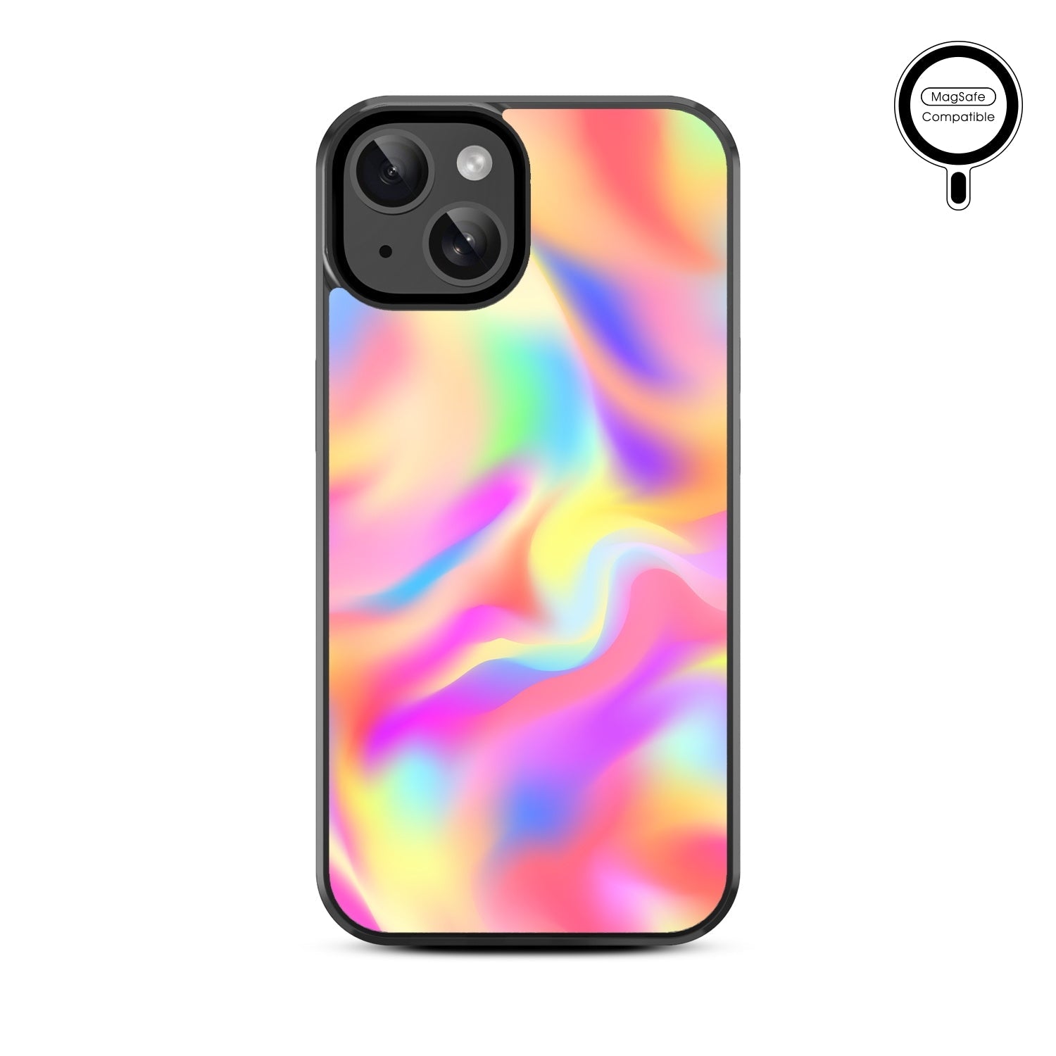 MyBat Design Lab Series MagSafe Case for Apple iPhone 17e / 16e / 14 / 13 - Iridescent