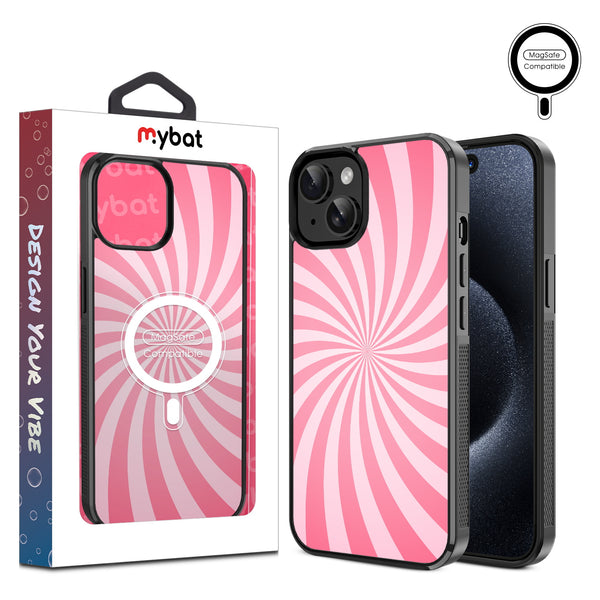 MyBat Design Lab Series MagSafe Case for Apple iPhone 17e / 16e / 14 / 13 - Candy Swirl - MIP13CSLESMSM104-1.jpg