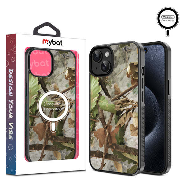 MyBat Design Lab Series MagSafe Case for Apple iPhone 17e / 16e / 14 / 13 - Forest Camouflage - MIP13CSLESMSM117-1.jpg