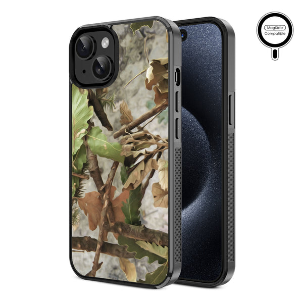 MyBat Design Lab Series MagSafe Case for Apple iPhone 17e / 16e / 14 / 13 - Forest Camouflage - MIP13CSLESMSM117-2.jpg