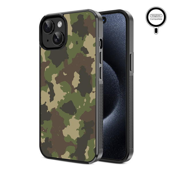 MyBat Design Lab Series MagSafe Case for Apple iPhone 17e / 16e / 14 / 13 - Army Camouflage - MIP13CSLESMSM120-2.jpg