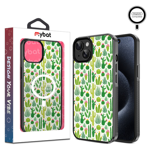 MyBat Design Lab Series MagSafe Case for Apple iPhone 17e / 16e / 14 / 13 - Succulents - MIP13CSLESMSM123-1.jpg