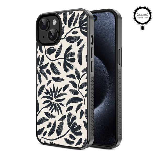 MyBat Design Lab Series MagSafe Case for Apple iPhone 17e / 16e / 14 / 13 - Vintage Floral - MIP13CSLESMSM124-2.jpg