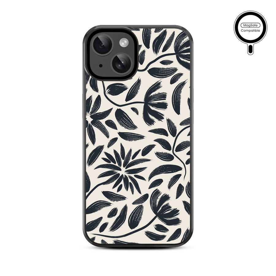 MyBat Design Lab Series MagSafe Case for Apple iPhone 17e / 16e / 14 / 13 - Vintage Floral - MIP13CSLESMSM124-3.jpg