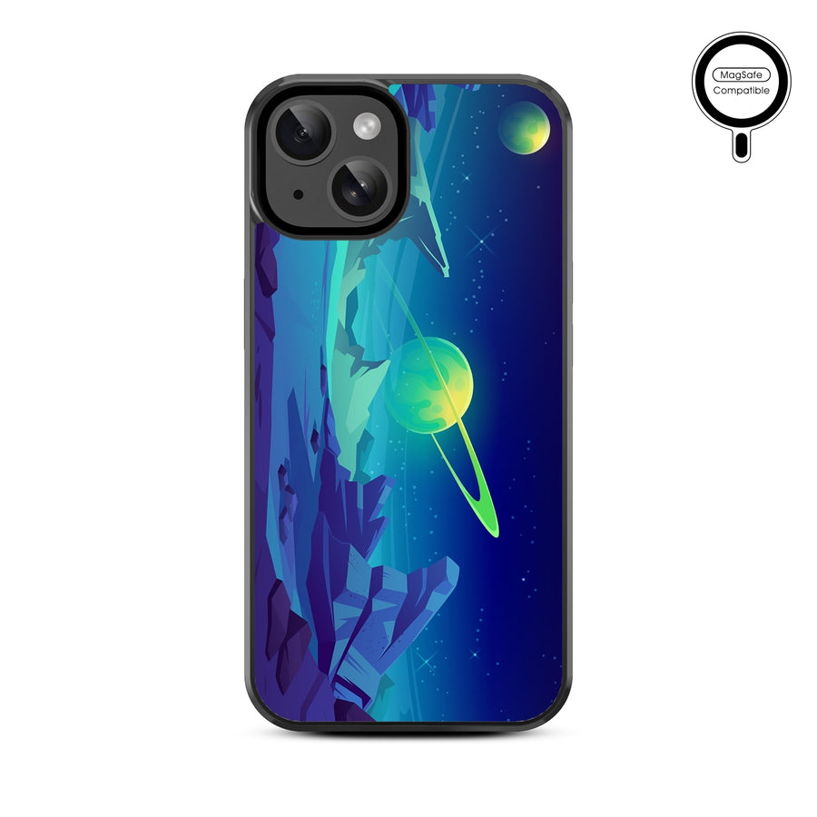 MyBat Design Lab Series MagSafe Case for Apple iPhone 17e / 16e / 14 / 13 - Out Of This World - MIP13CSLESMSM128-3.jpg